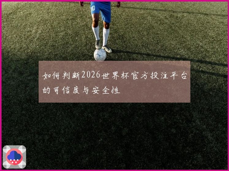 如何判断2026世界杯官方投注平台的可信度与安全性