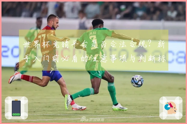 世界杯竞猜平台是否合法合规？新手入门前必看的注意事项与判断标准